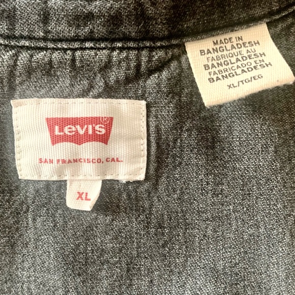 Up Cycled Levi’s Luke Bryan 2016 Concert T-Shirt Jean Jacket Men’s Size XL - Picture 9 of 10